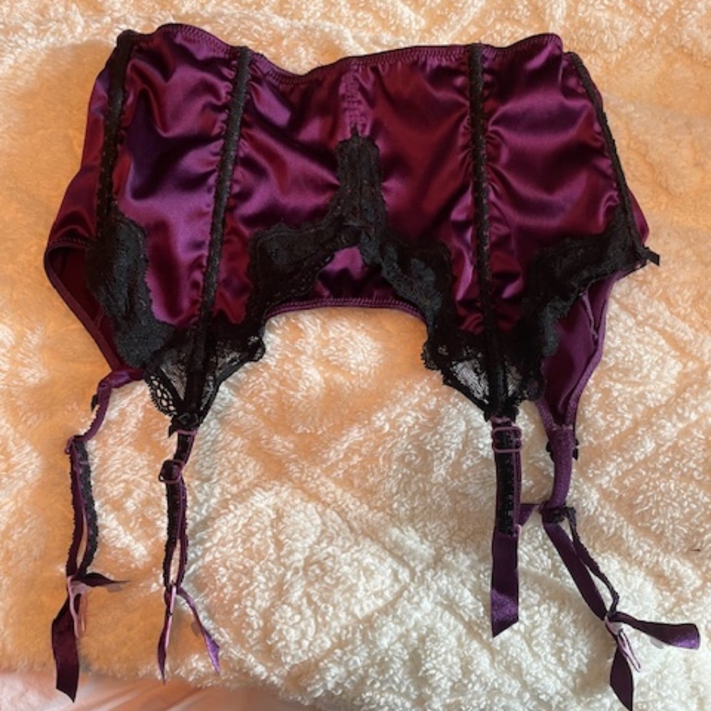 Rosy Garter Belt
